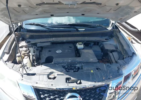 2015 Nissan Pathfinder Sl из США, поврежденный, VIN 5N1AR2MM8FC626630